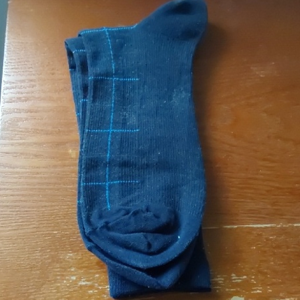 Tristan Dark Blue Men's Casual Socks